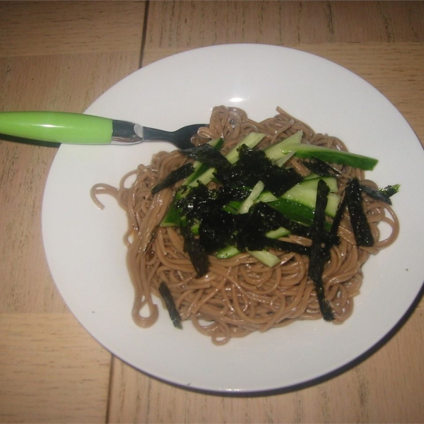 Cold Szechuan Noodles and Shredded Vegetables