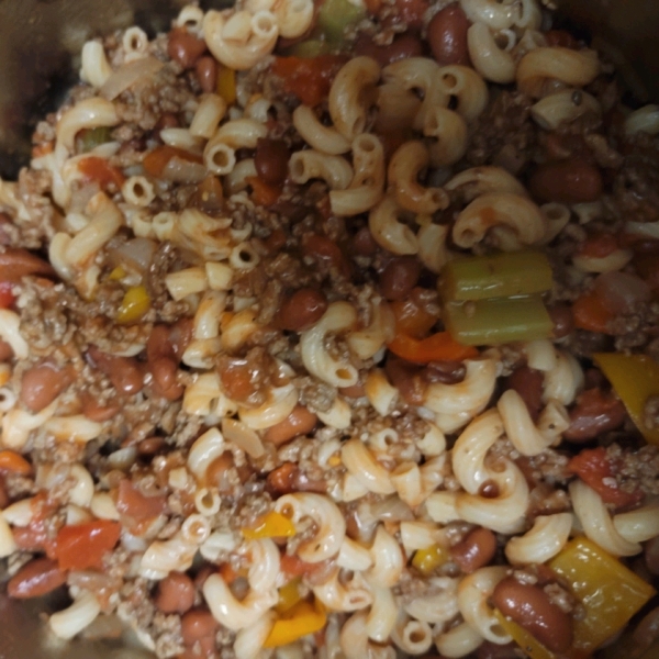 Gramma's Old Fashioned Chili Mac