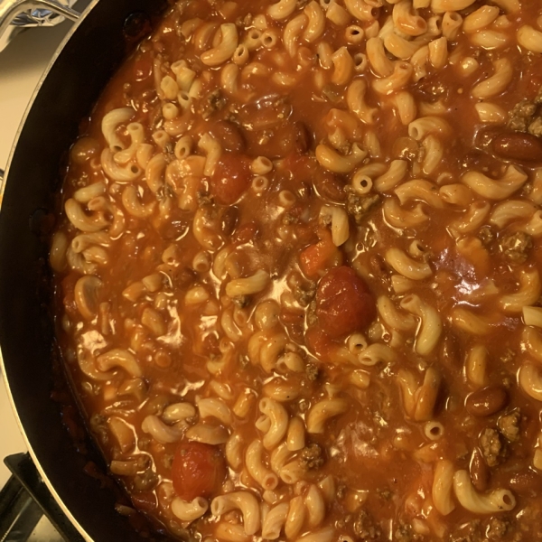 Gramma's Old Fashioned Chili Mac