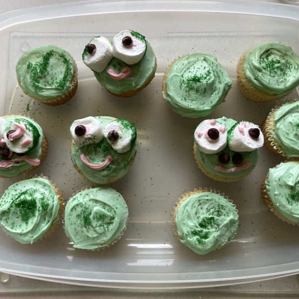 Frog Cupcakes