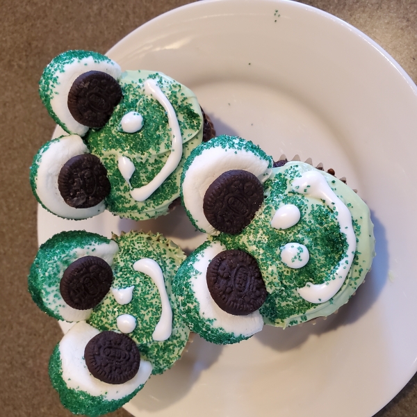 Frog Cupcakes