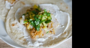 Ahi Tuna Tacos with Pineapple Salsa