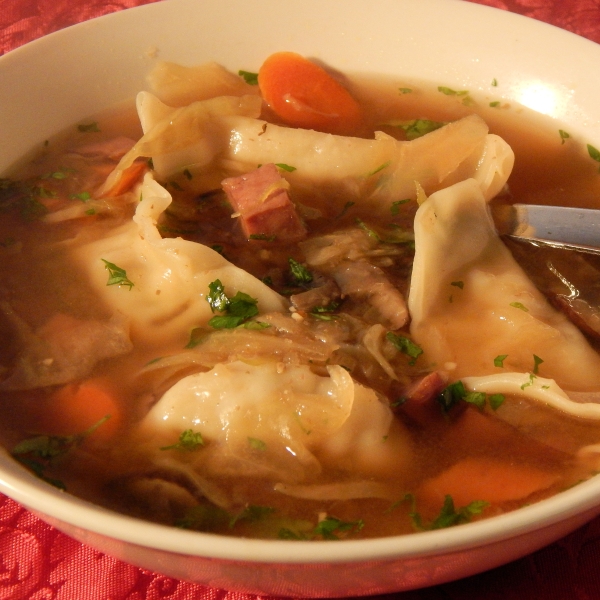 Potsticker (Dumpling) Soup