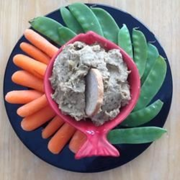 Roasted Eggplant and Garlic Hummus