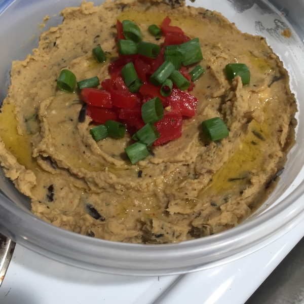 Roasted Eggplant and Garlic Hummus