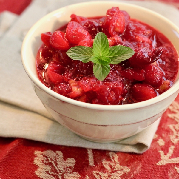 Nutty Cranberry Sauce