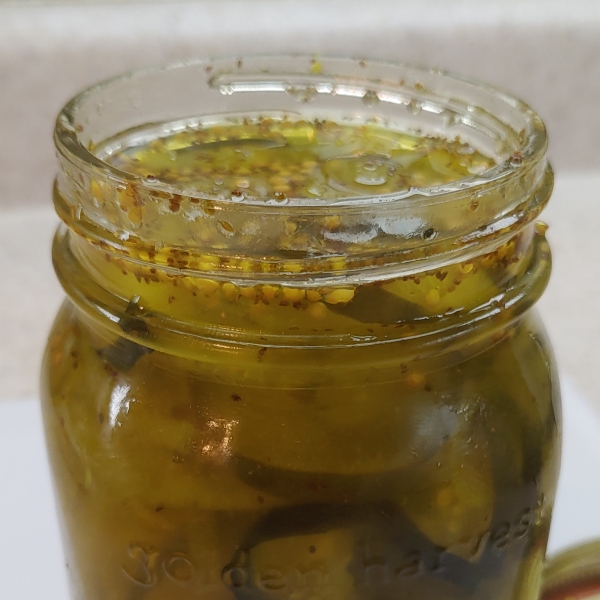 Microwave Bread and Butter Pickles