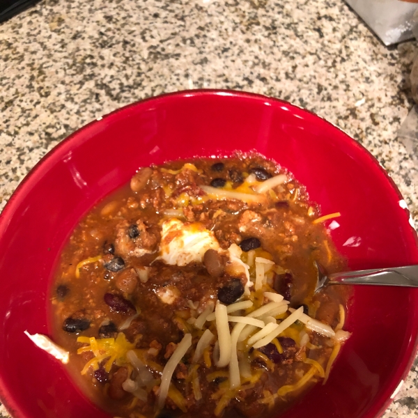 The Best Turkey Chili