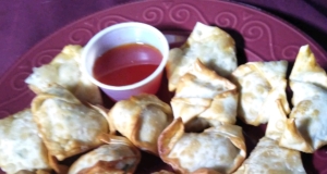 Crabby Cream Cheese Wontons