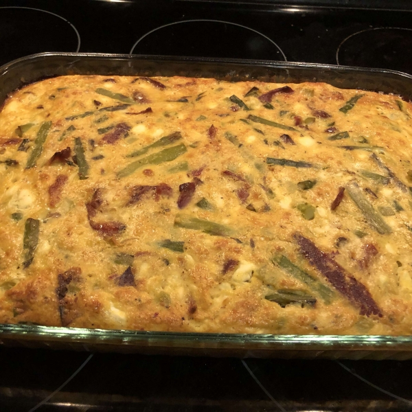 Fast and Fabulous Egg and Cottage Cheese Casserole