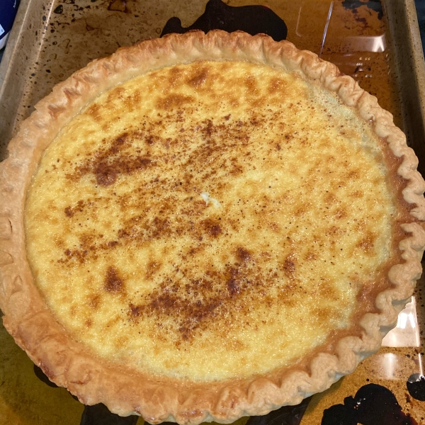 Grandma's Egg Custard Pie