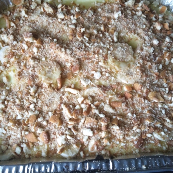 Banana Pudding Poke Cake