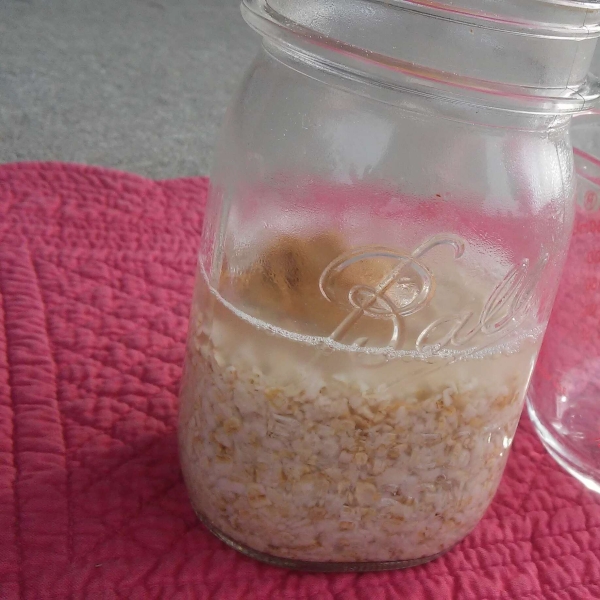 Night-Before Oatmeal-In-A-Jar