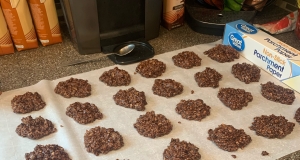 Unbaked Chocolate Oatmeal Cookies