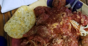 Jenn's Out Of This World Spaghetti and Meatballs