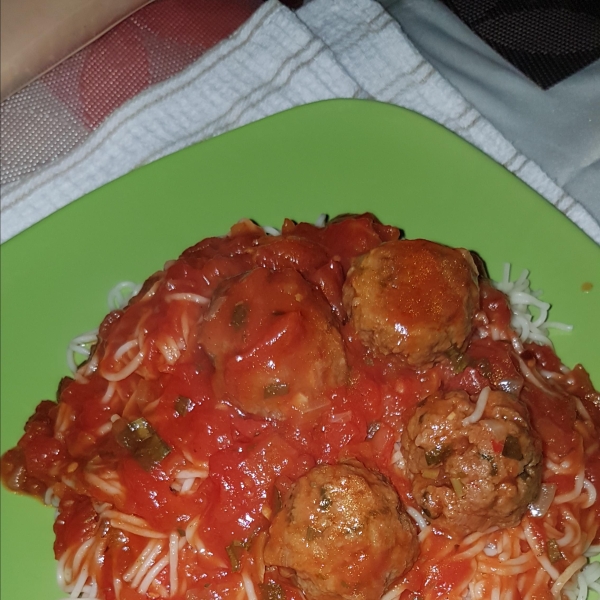 Jenn's Out Of This World Spaghetti and Meatballs