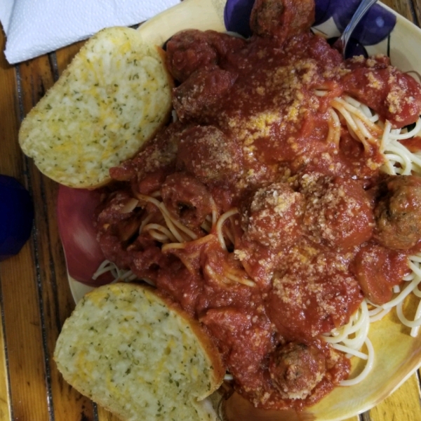 Jenn's Out Of This World Spaghetti and Meatballs