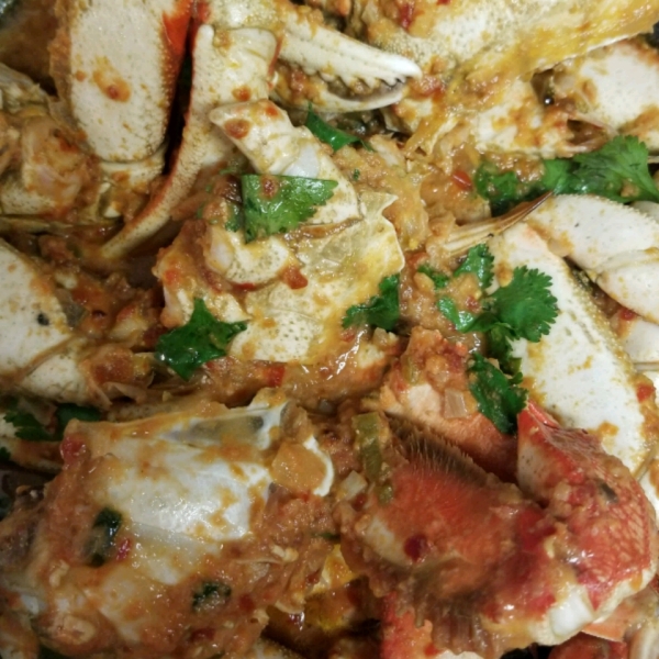 Singapore Chili Crabs