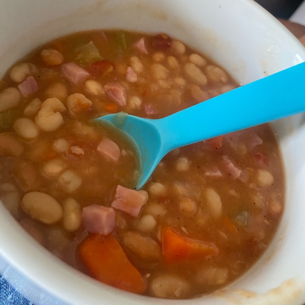 Instant Pot® Double Bean and Ham Soup