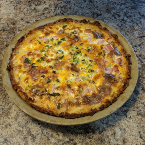 Ham and Cheese Breakfast Quiche