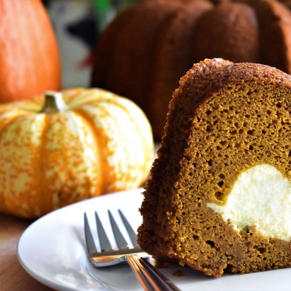 Pumpkin-Cream Cheese Bundt Cake