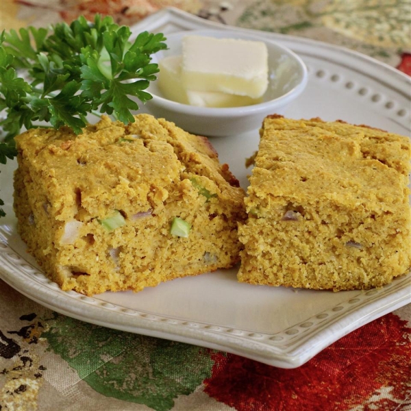 Savory Pumpkin Cornbread