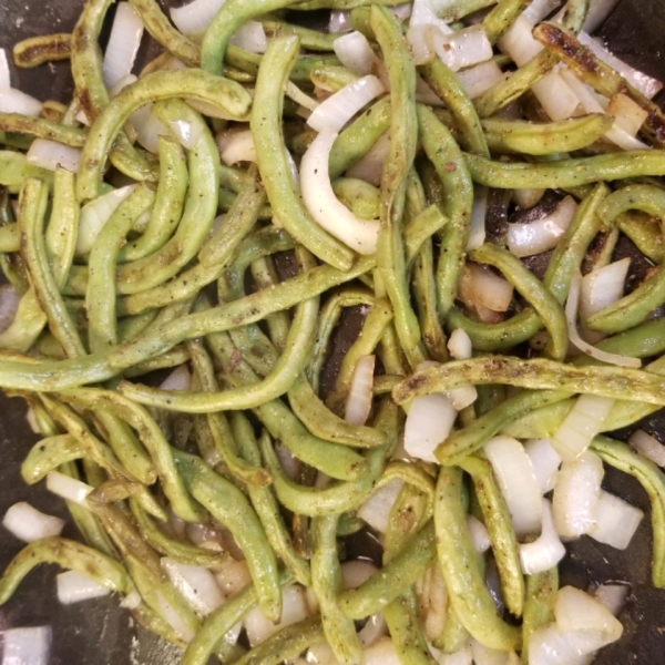 Pan Fried Green Beans