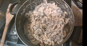 Beef Stroganoff with Ground Beef