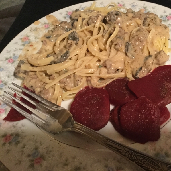 Beef Stroganoff with Ground Beef