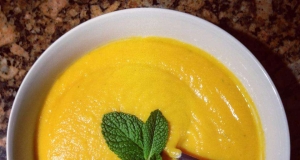 Vegan Sweet Potato-Cauliflower Soup