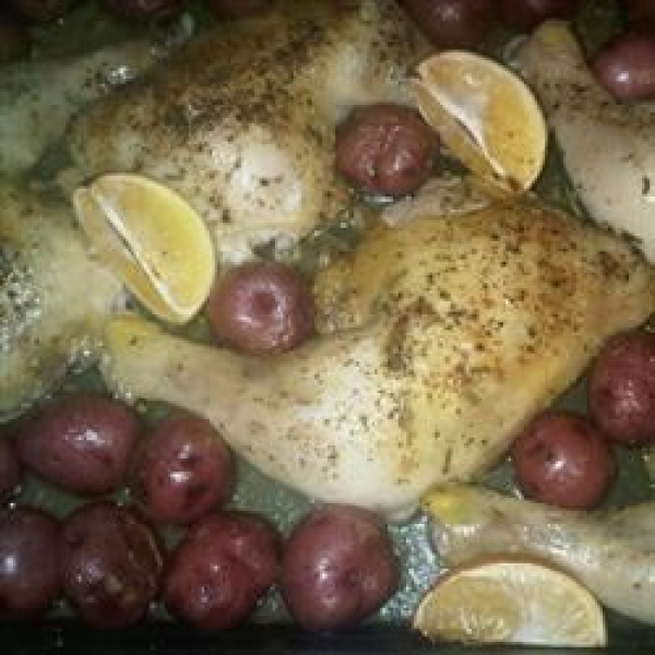 Robust Garlic Baked Chicken