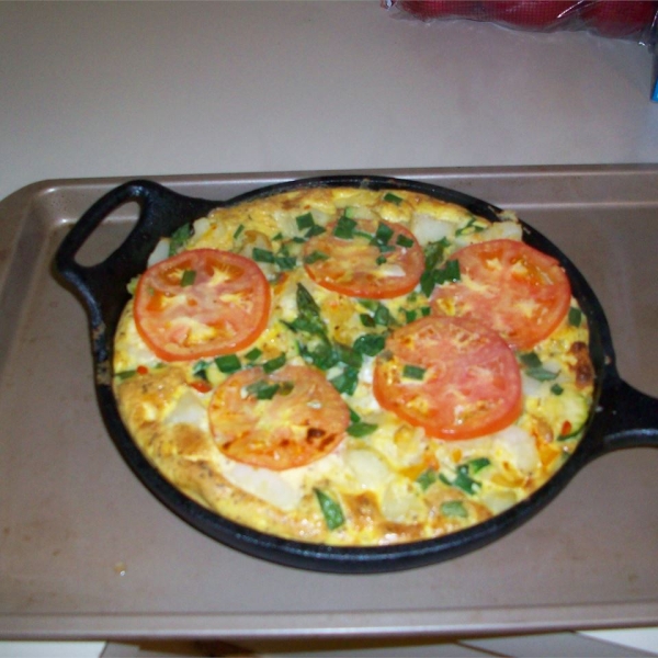 Potato and Vegetable Frittata