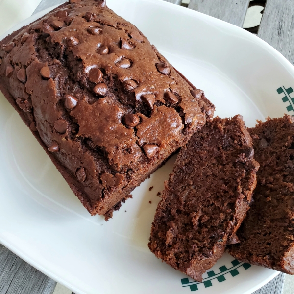 Vegan Chocolate Zucchini Bread