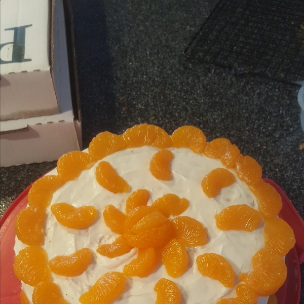 Orange Crunch Cake