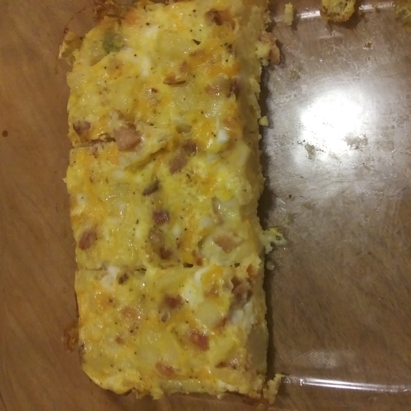 Cheesy Amish Breakfast Casserole