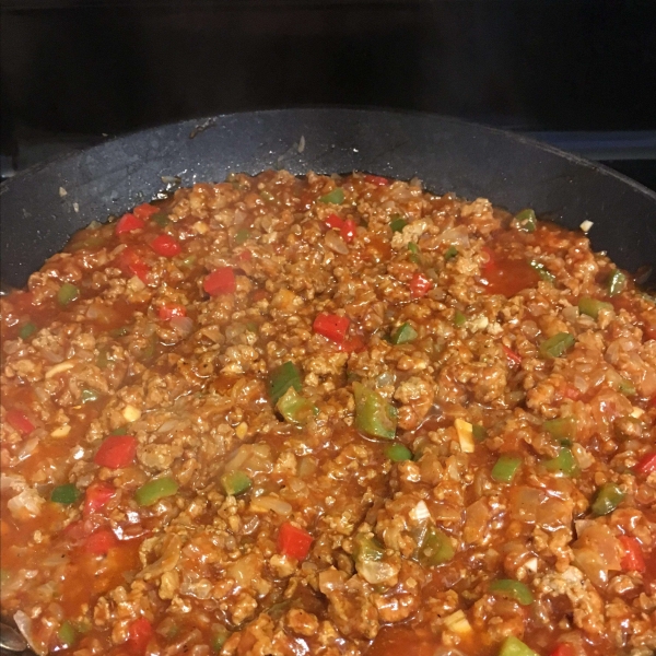 Spicy Turkey Sloppy Joes