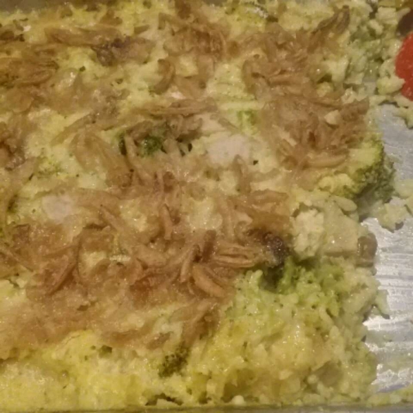 Pork, Broccoli and Rice Casserole