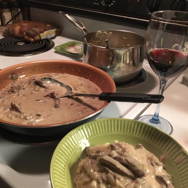 Best Beef Stroganoff