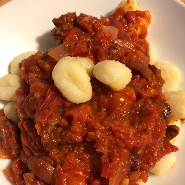 Gnocchi with Cherry Tomato Sauce