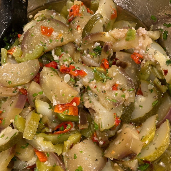 Chef John's Eggplant Escabeche