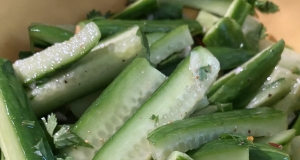 Cilantro Lime Cucumber Salad