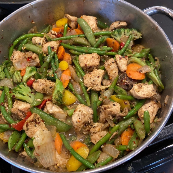 Coconut Chicken Stir Fry
