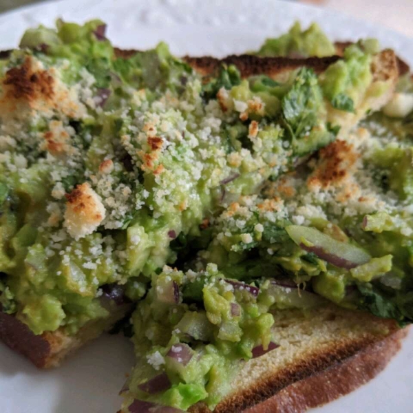 Avocado Toast with Grilled Cheese