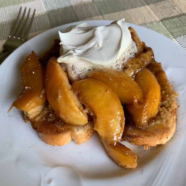 Grandma's Peach French Toast