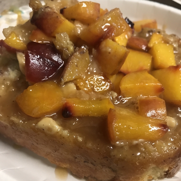 Grandma's Peach French Toast