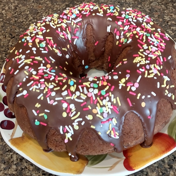 Easy Chocolate Bundt Cake Glaze