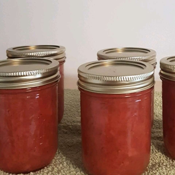 Rhubarb-Pineapple Jam