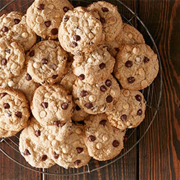 Double Chocolate Chip Oatmeal Cookies