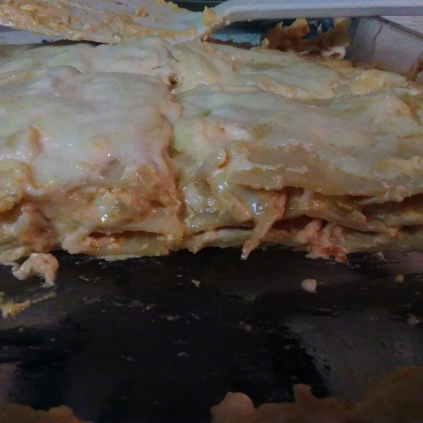 Buffalo Chicken Lasagna