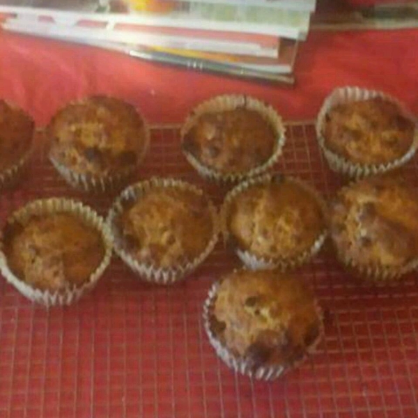 Bran Flakes Muffins with Raisins